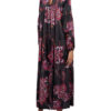 Mrs & Hugs Seidenkleid, Schwarz