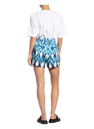 Mrs & Hugs Seidenshorts, Blau