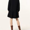Mrs & Hugs Sweatkleid, Schwarz