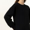 Mrs & Hugs Sweatkleid, Schwarz