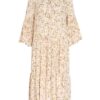Munthe Hemdblusenkleid Fond mit 3/4-Arm, Pink