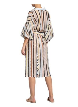 Munthe Kleid Palmetto, Weiß
