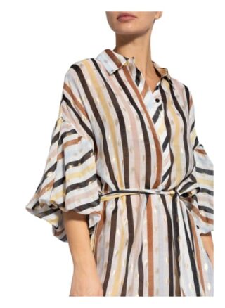 Munthe Kleid Palmetto, Weiß
