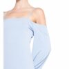 Na-Kd Off-Shoulder-Kleid mit 3/4-Arm, Blau
