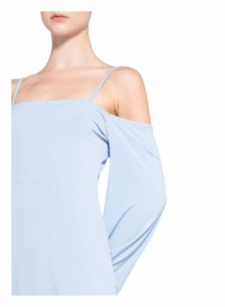 Na-Kd Off-Shoulder-Kleid mit 3/4-Arm, Blau