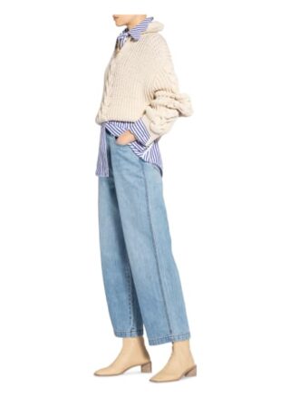 Nanushka Flared Jeans, Weiß