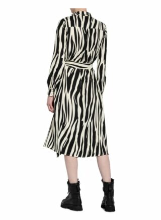 Neo Noir Hemdblusenkleid Bristol, Schwarz
