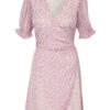 Neo Noir Wickelkleid Spang, Pink
