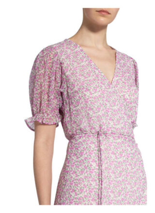 Neo Noir Wickelkleid Spang, Pink
