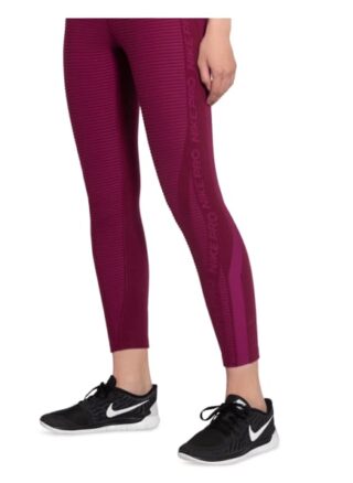 Nike 7/8-Tights Pro Hyperwarm aus Fleece, Rot