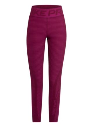 Nike 7/8-Tights Pro Hyperwarm aus Fleece, Rot