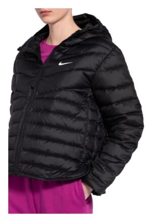 Nike Daunenjacke Windrunner, Schwarz