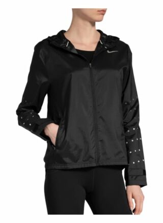 Nike Laufjacke Essential Flash Runway, Schwarz