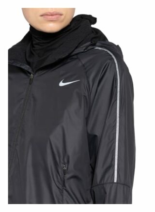 Nike Laufjacke Shield, Schwarz