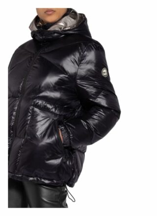 No.1 Como Steppjacke Serena, Schwarz