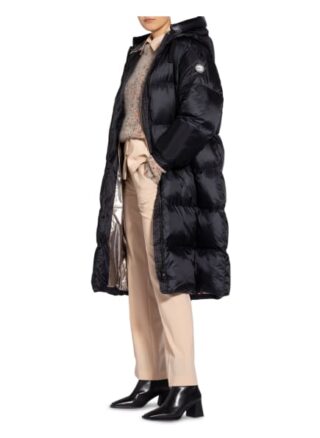 No.1 Como Steppmantel, Schwarz