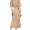 Norr Hemdblusenkleid Jade, Beige