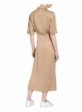 Norr Hemdblusenkleid Jade, Beige