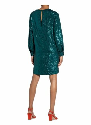 Norr Kleid Parker mit Paillettenbesatz, Grün
