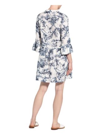Nvsco Kleid Luisa mit 3/4-Arm, Weiß