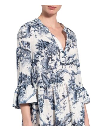 Nvsco Kleid Luisa mit 3/4-Arm, Weiß