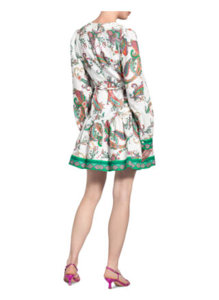 Nvsco Kleid Zenia mit Leinen, Weiß