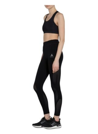 Odlo Tights Zeroweight Warp, Schwarz