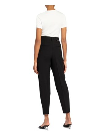 Off-White 7/8-Hose, Schwarz