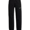 Off-White Hose im Jogging-Stil, Schwarz
