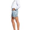 Off-White Jeans-Shorts, Blau