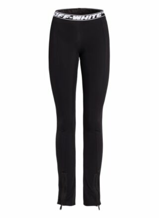 Off-White Leggings, Schwarz