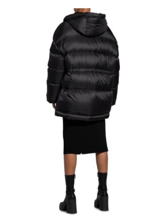 Off-White Lightweight-Daunenjacke, Schwarz