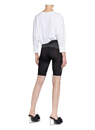 Off-White Radlerhose, Schwarz