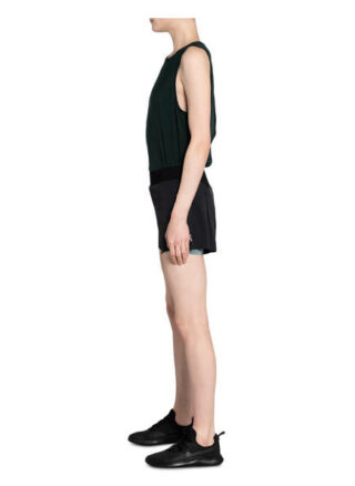 On 2-in-1-Laufshorts, Schwarz