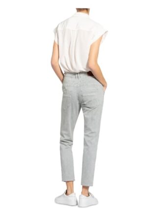 Opus 7/8-Boyfriend Jeans Letty, Blau