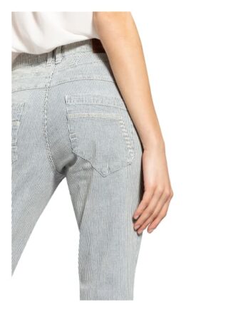 Opus 7/8-Boyfriend Jeans Letty, Blau