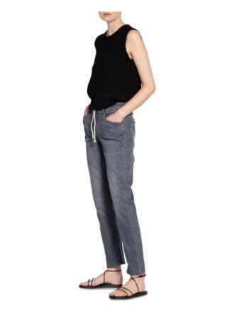 Opus Boyfriend Jeans Louis, Grau