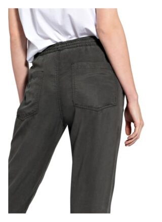Opus Hose Mabou im Jogging-Stil, Schwarz
