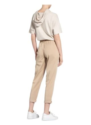 Opus Hose Melia im Jogging-Stil, Braun