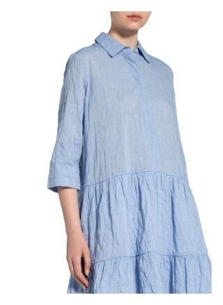 Opus Kleid Wriana mit 3/4-Arm, Blau