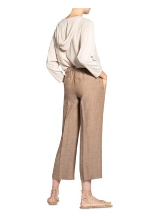 Opus Leinen-Culotte Maritta, Braun