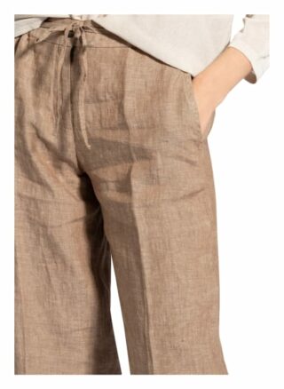 Opus Leinen-Culotte Maritta, Braun