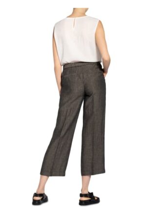 Opus Leinen-Culotte Maritta, Schwarz