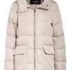 Opus Oversized-Steppjacke Hosina, Braun