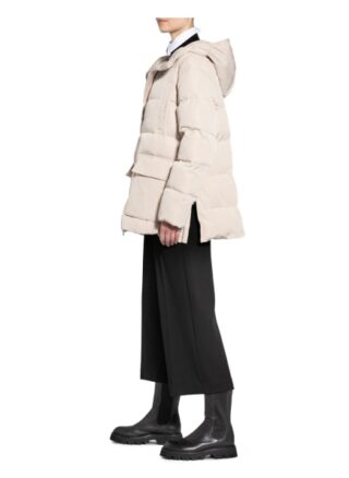 Opus Oversized-Steppjacke Hosina, Braun