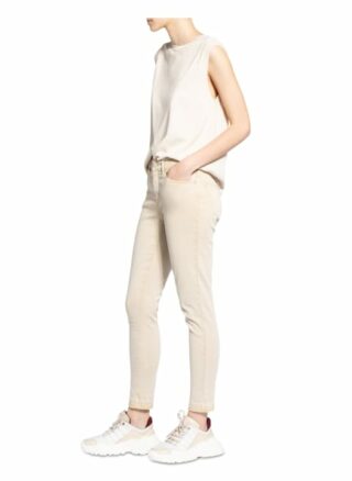 Opus Skinny Jeans Elma, Beige
