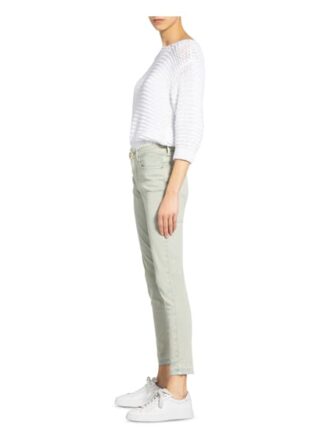 Opus Skinny Jeans Elma, Grün