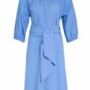Ottod'ame Kleid mit 3/4-Arm, Blau