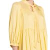 Ottod'ame Kleid mit 3/4-Arm, Gelb