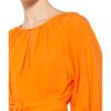 Ottod'ame Kleid mit 3/4-Arm, Orange
